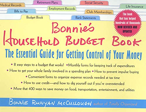 Imagen de archivo de Bonnie's Household Budget Book : The Essential Guide for Getting Control of Your Money a la venta por Better World Books