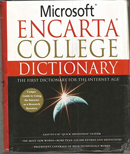 Stock image for Microsoft Encarta College Dictionary: The First Dictionary for the Internet Age for sale by ThriftBooks-Dallas
