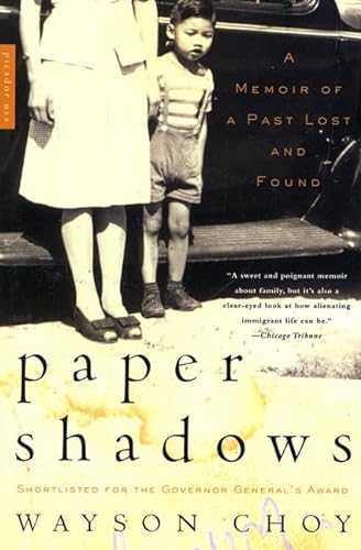 Beispielbild fr Paper Shadows : A Memoir of a Past Lost and Found zum Verkauf von Better World Books: West
