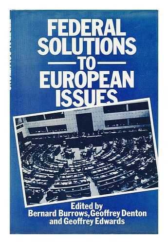 Stock image for Federal Solutions to European Issues for sale by Phatpocket Limited