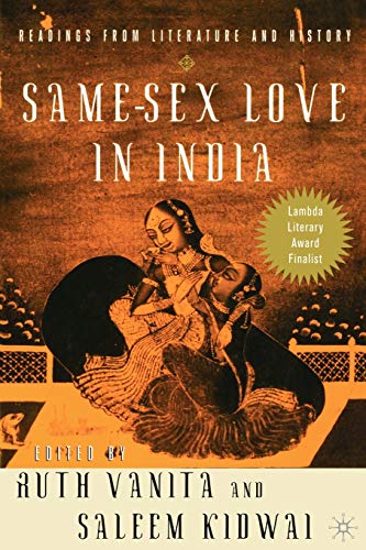 9780312293246: Same-Sex Love in India: Readings from Literature and History