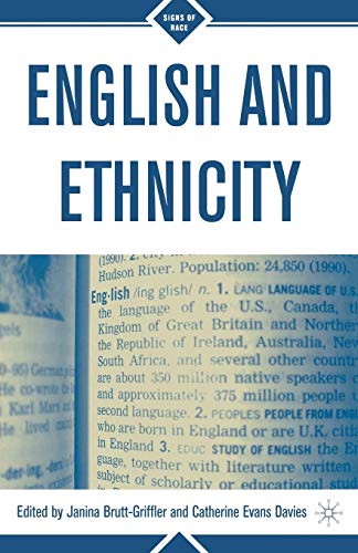 Stock image for English and Ethnicity for sale by Chiron Media