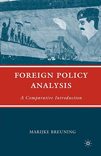 Beispielbild fr Foreign Policy Analysis: A Comparative Introduction zum Verkauf von BooksRun