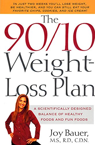 Imagen de archivo de The 90/10 Weight-Loss Plan: A Scientifically Designed Balance of Healthy Foods and Fun Foods a la venta por Jenson Books Inc