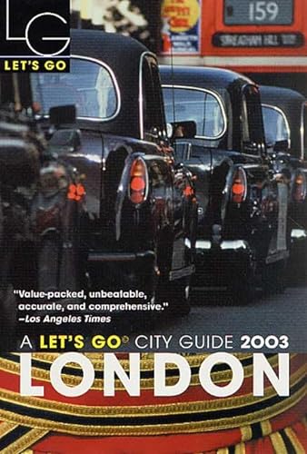 Beispielbild fr Let's Go 2003: London zum Verkauf von Revaluation Books
