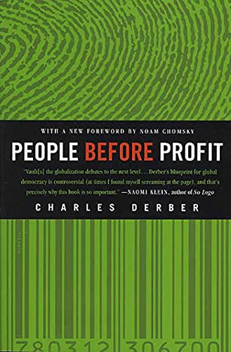 Beispielbild fr People Before Profit : The New Globalization in an Age of Terror, Big Money, and Economic Crisis zum Verkauf von Better World Books