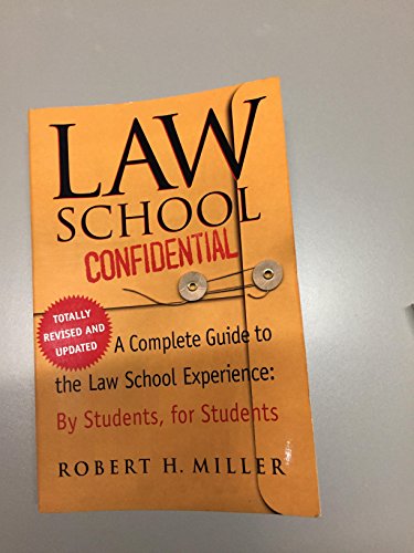 9780312318819: Law School Confidential: A Complete Guide to the Law School Experience, by Students, for Students