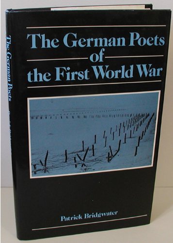 Imagen de archivo de The German Poets of the First World War a la venta por ThriftBooks-Dallas