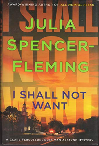 9780312334871: I Shall Not Want (Clare Fergusson/Russ Van Alstyne Mysteries)