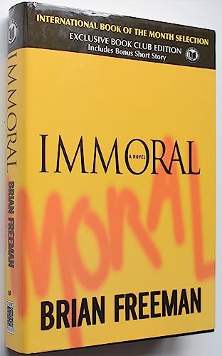 Imagen de archivo de Immoral (Jonathan Stride) a la venta por Orion Tech