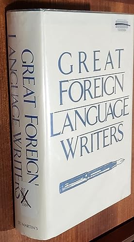 9780312345853: Great Foreign Language Writers