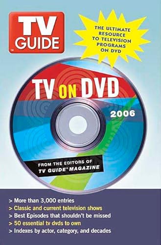 Stock image for TV Guide: TV on DVD : The Ultimate Resource to Television Programs on DVD for sale by Better World Books