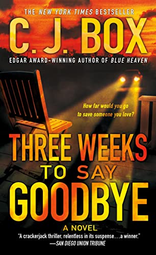 Imagen de archivo de Three Weeks to Say Goodbye: A Novel a la venta por Goodwill of Colorado