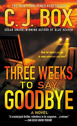 Imagen de archivo de Three Weeks to Say Goodbye a la venta por Blackwell's