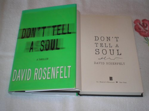 

Don't Tell a Soul [signed] [first edition]