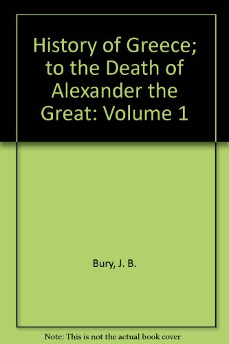 9780312379407: History of Greece: To the Death of Alexander the Great