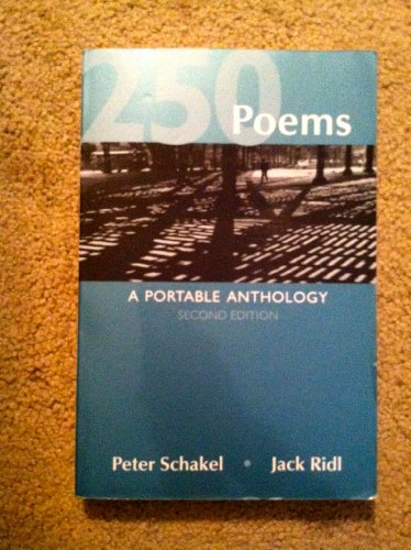 Imagen de archivo de 250 Poems: A Portable Anthology 2nd edition a la venta por Better World Books