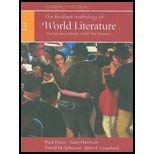 9780312388133: The Bedford Anthology of World Literature (the modern world, 1650-the present, volume 3-compact edit