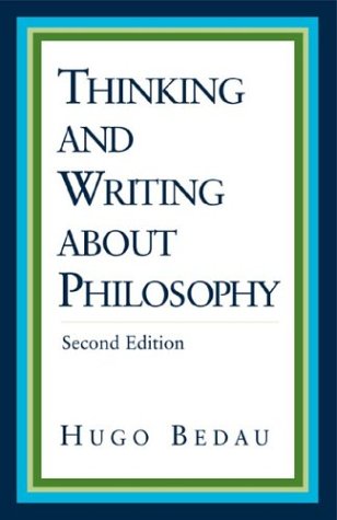 Imagen de archivo de Thinking and Writing about Philosophy a la venta por ZBK Books