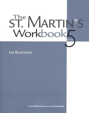 Beispielbild fr The St. Martin's Workbook zum Verkauf von Wonder Book