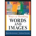 Stock image for Ways of Reading : Words and Images for sale by HPB-Red