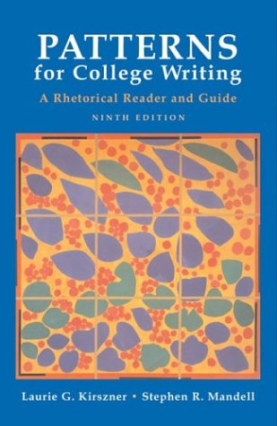 9780312408565: Patterns for College Writing: A Rhetorical Reader and Guide
