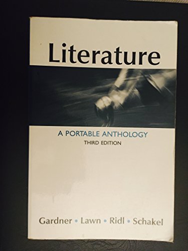 Imagen de archivo de Literature: A Portable Anthology a la venta por SecondSale
