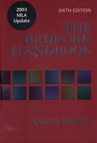 9780312412814: The Bedford Handbook: With 2003 MLA Update