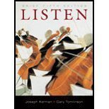 Listen 5e Brief paper & 6 CD set to Accompany Listen 5e Brief (9780312413446) by Kerman, Joseph; Tomlinson, Gary