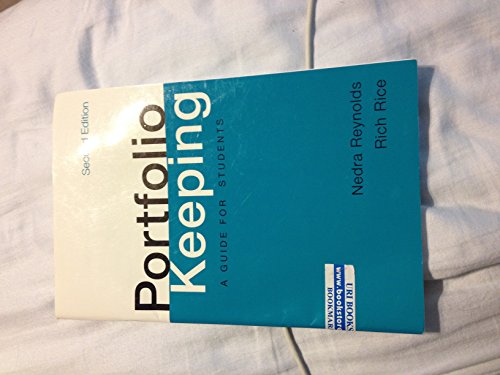 Stock image for Portfolio Keeping: A Guide for Students, 2nd edition for sale by SecondSale