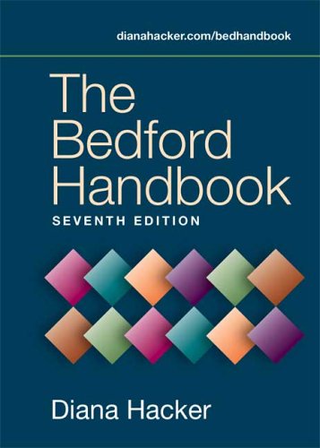 Beispielbild fr The Bedford Handbook zum Verkauf von SecondSale