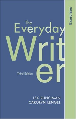 Exercises for The Everyday Writer