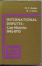 Stock image for International Disputes: Case Histories, 1945-1970 for sale by Ergodebooks