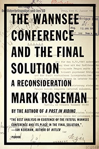 9780312422349: The Wannsee Conference and the Final Solution: A Reconsideration