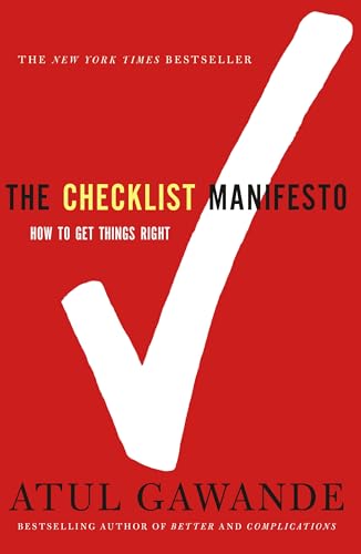 Beispielbild fr The Checklist Manifesto: How to Get Things Right zum Verkauf von BooksRun