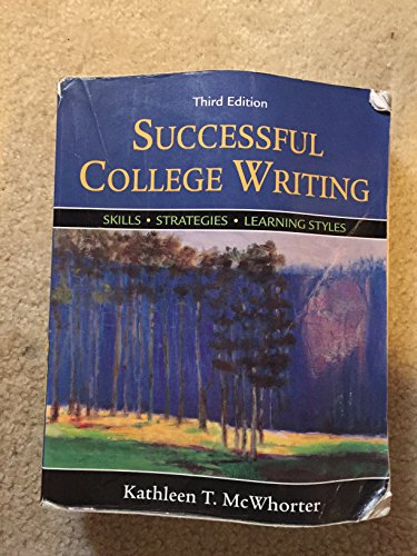 Beispielbild fr Successful College Writing: Skills, Strategies, Learning Styles zum Verkauf von Wonder Book