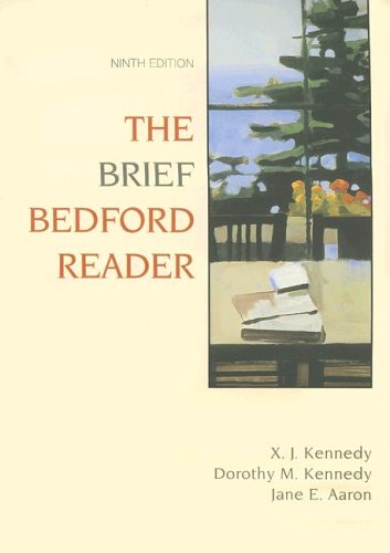 Imagen de archivo de The Brief Bedford Reader a la venta por SecondSale