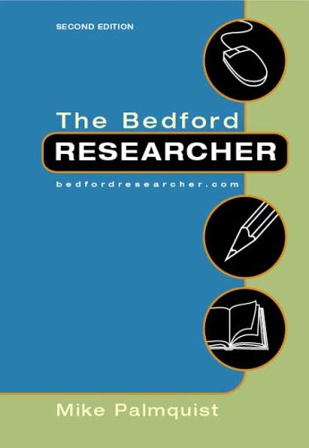 Stock image for The Bedford Researcher for sale by Gulf Coast Books