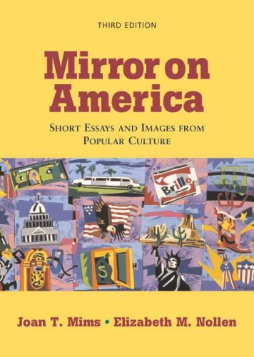 Beispielbild fr Mirror on America: Short Essays and Images from Popular Culture zum Verkauf von Wonder Book