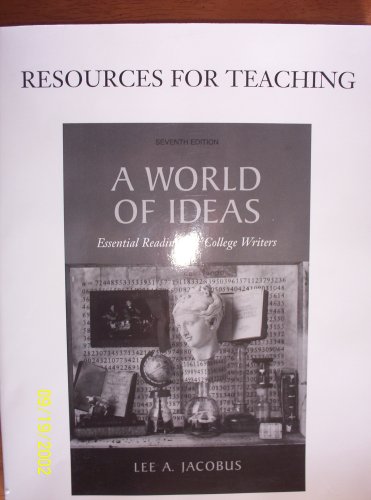 A World of Ideas Resources for Teaching (9780312437176) by Jacobus, Lee A.
