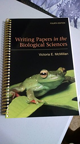 Imagen de archivo de Writing Papers in the Biological Sciences a la venta por Better World Books: West