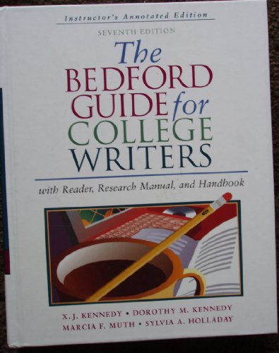Stock image for Bedford Guide for College Writers 7e 2-in-1 & i-claim for sale by Redux Books