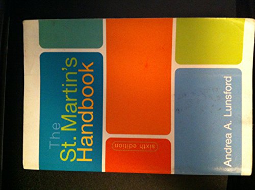 The St. Martin's Handbook (9780312443177) by Lunsford, Andrea A.