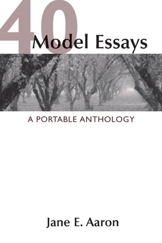 Imagen de archivo de HS 40 Models Essays a la venta por SecondSale