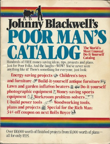 Stock image for Johnny Blackwell's Poor Man's Catalog for sale by Wonder Book