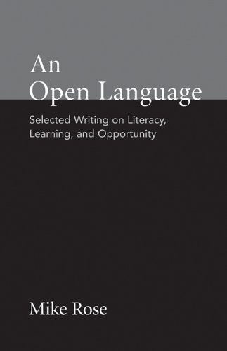 Beispielbild fr An Open Language: Selected Writing on Literacy, Learning, and Opportunity zum Verkauf von Once Upon A Time Books