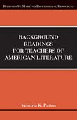 Beispielbild fr Background Readings for Teachers of American Literature zum Verkauf von WorldofBooks