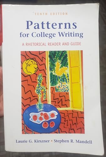 Stock image for Patterns for College Writing: A Rhetorical Reader and Guide for sale by SecondSale