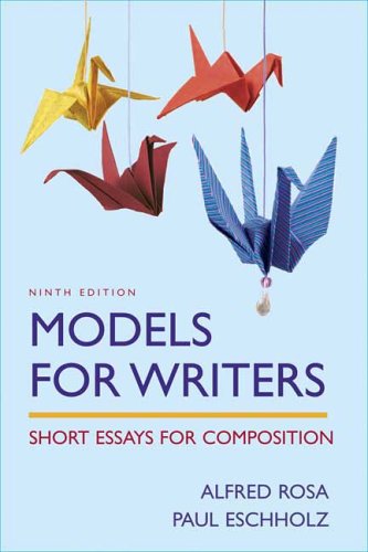 Imagen de archivo de Models for Writers: Short Essays for Composition a la venta por Jenson Books Inc
