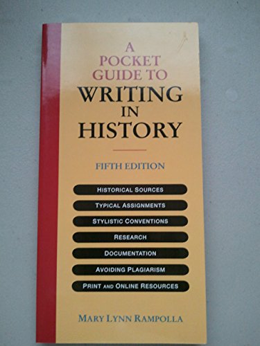 Beispielbild fr A Pocket Guide to Writing in History zum Verkauf von Wonder Book